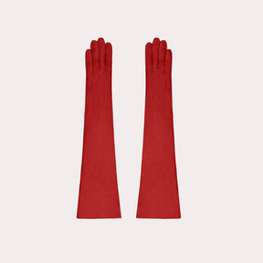 Classic Red Runway Gloves by Seymoure Gloves.