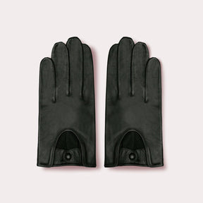 Men's leather driver glove, male driving gloves by Seymoure Gloves.