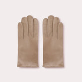 Men's Grant Glove with Cashmere Lining, nude leather gloves.