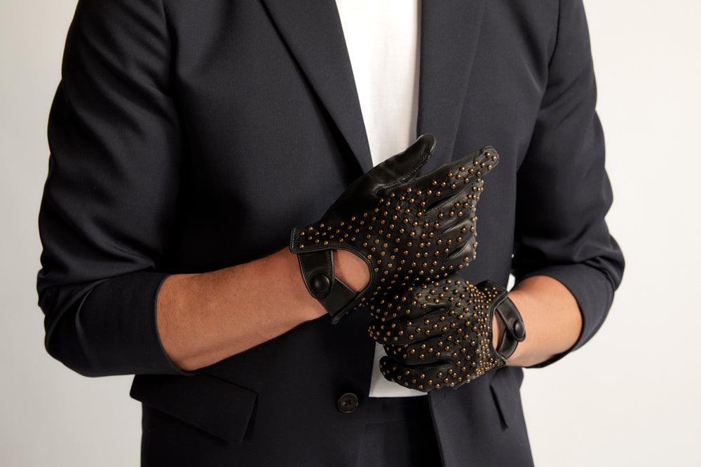 Men's Studded Driver Gloves