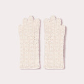 White wool gloves by Seymoure Gloves.