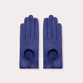 Women's Driver Glove, blue driving gloves.