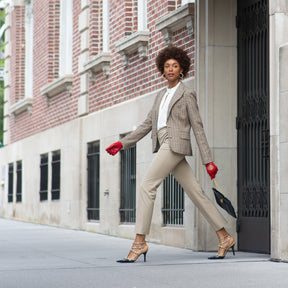 Red Isabella Gloves by Seymoure Gloves.