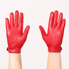 Red Isabella Gloves by Seymoure Gloves.